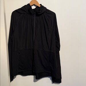 404.  Black Hooded Jacket
